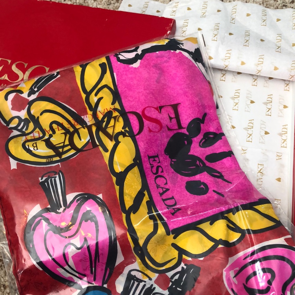 Escada by Margaretha Ley Signature fragrance scarf